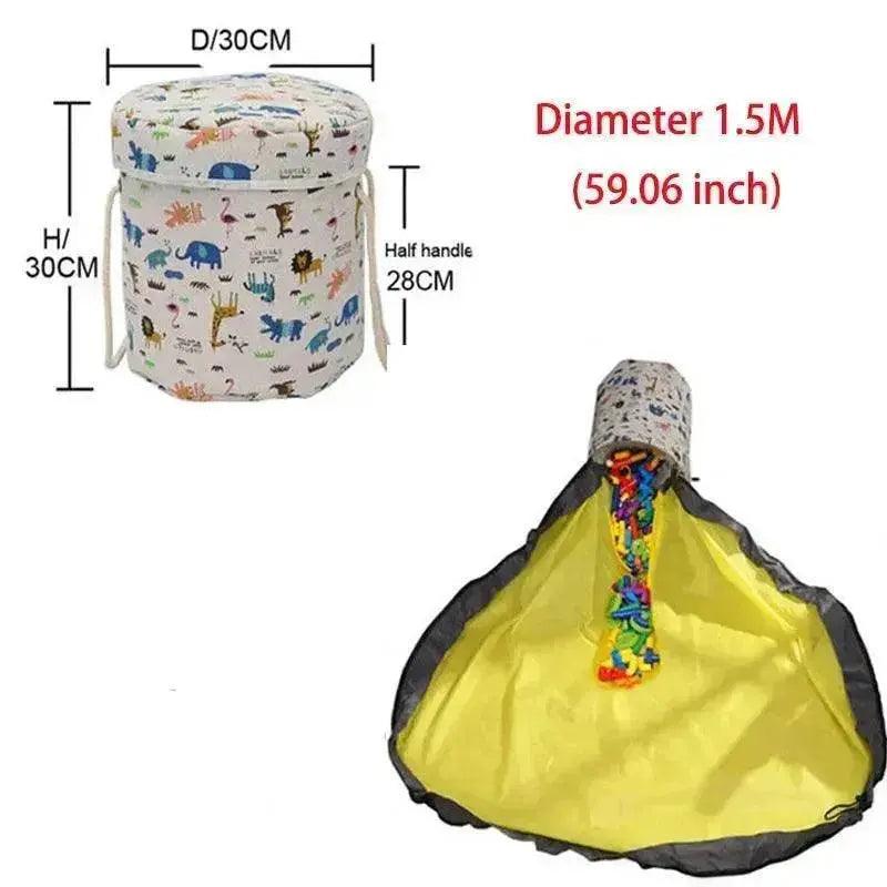 Sac de rangement portable pour jouets d'enfants - EX-STOCK Canada