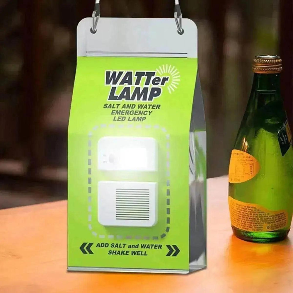 Lampe de sel portable à eau de mer pour camping LED - EX-STOCK Canada