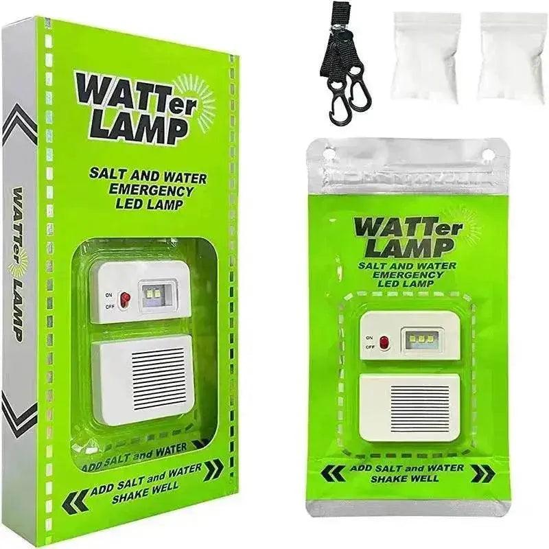 Lampe de sel portable à eau de mer pour camping LED - EX-STOCK Canada