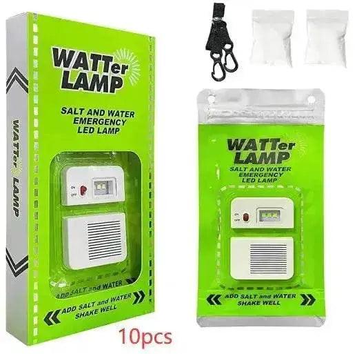 Lampe de sel portable à eau de mer pour camping LED - EX-STOCK Canada