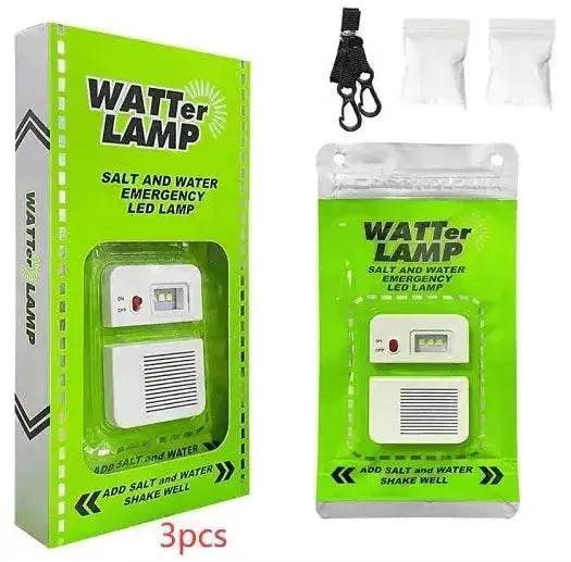 Lampe de sel portable à eau de mer pour camping LED - EX-STOCK Canada