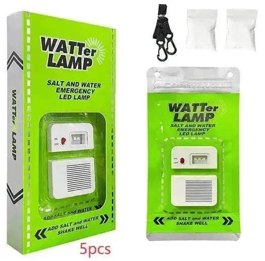 Lampe de sel portable à eau de mer pour camping LED - EX-STOCK Canada