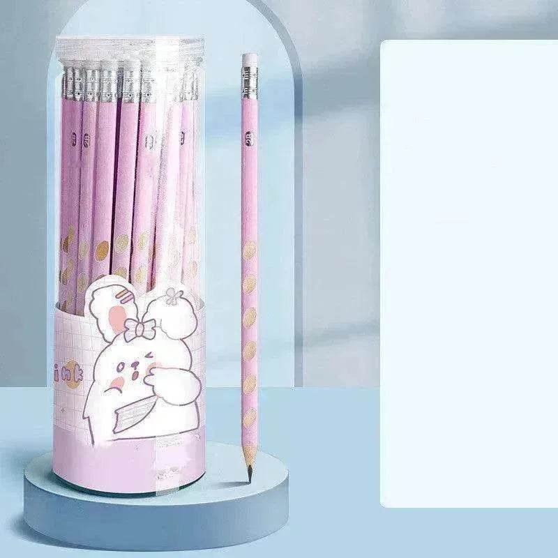 Primary School Students Use Hole-shaped Pencils To Correct Their Grip - EX-STOCK Canada