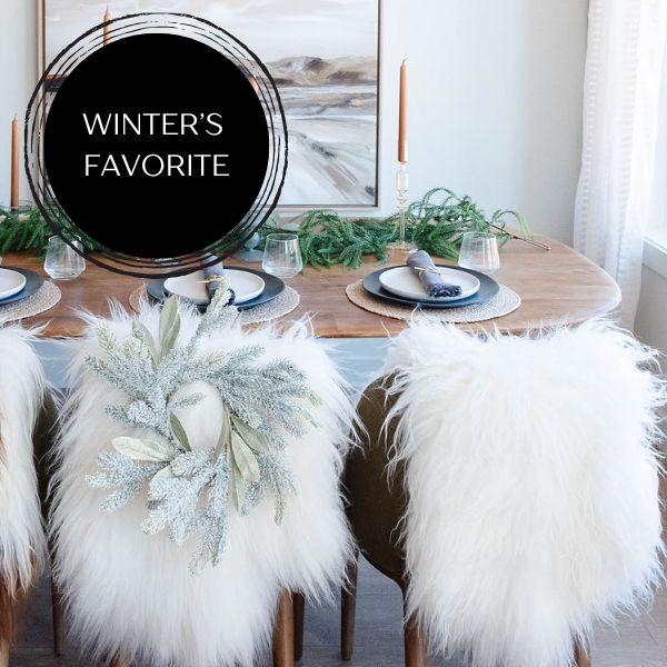 White Icelandic Sheepskin EX-STOCK Canada