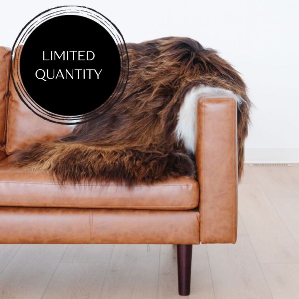 Rare Rusty Brown Icelandic Sheepskin EX-STOCK Canada