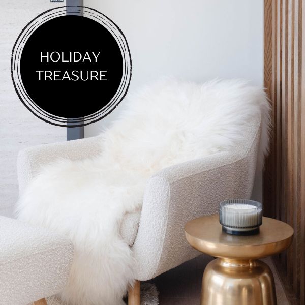 Peau de mouton islandaise blanche doubleEX-STOCK Canada