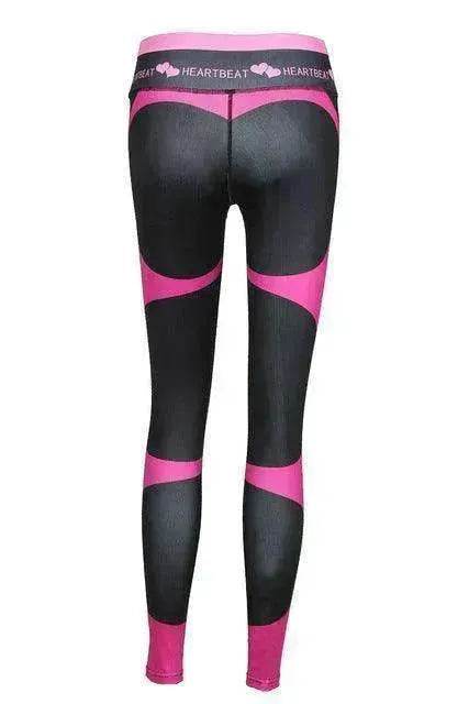 Print patchwork yoga leggings - EX-STOCK Canada