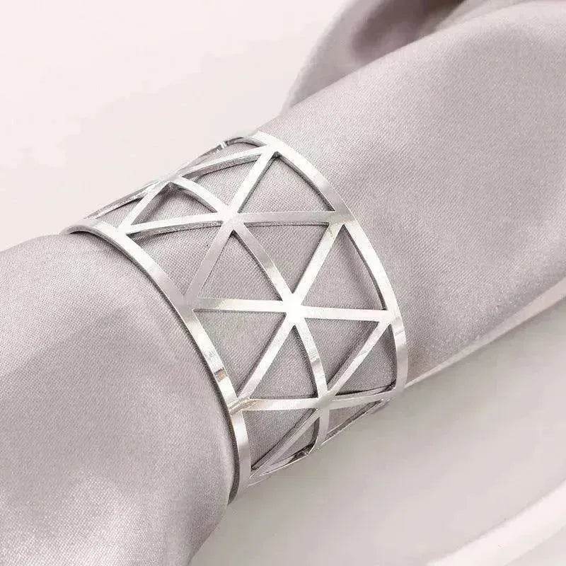 Prismatic Elegant Non-package Napkin Ring - EX-STOCK Canada