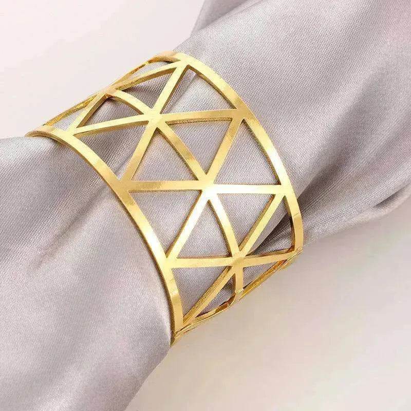Prismatic Elegant Non-package Napkin Ring - EX-STOCK Canada