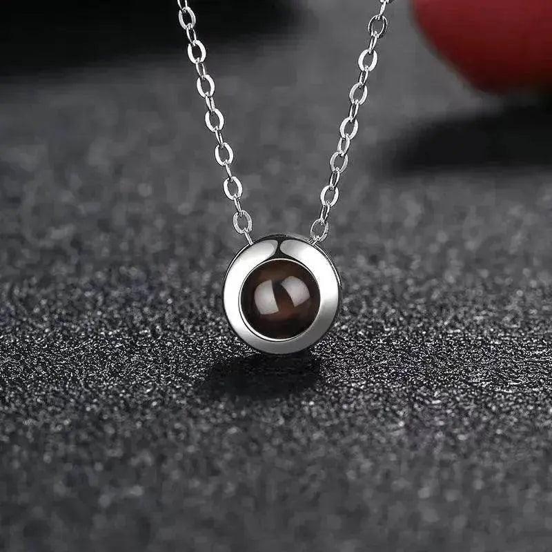 Projection Necklace In 100 Languages I Love You - EX-STOCK Canada
