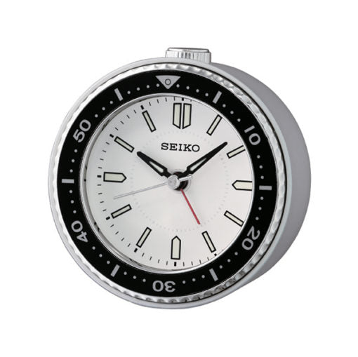 Réveil de bureau SEIKO blanc | QHE184J