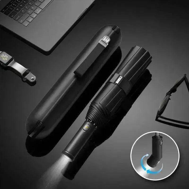 Rain Or Rain Dual-Use Automatic Shrink Umbrella - EX-STOCK Canada