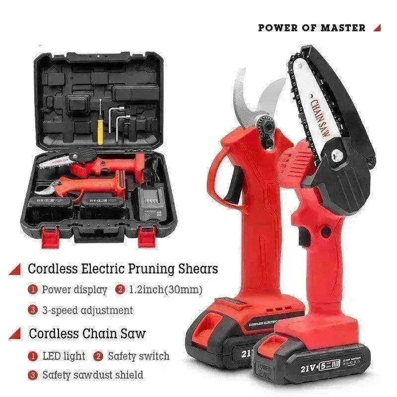 Rechargeable Branch Shears Rough Electric Scissors Garden Tools - EX-STOCK Canada