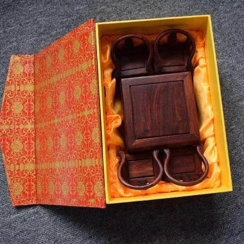 Red Rosewood Antique Creative Table And Chair Furniture Ornaments - EX-STOCK Canada