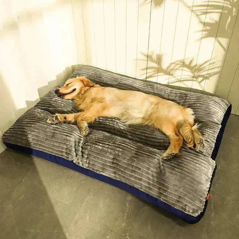 Coussin de couchage pour animaux relaxant et amovible, lavable - EX-STOCK CANADA