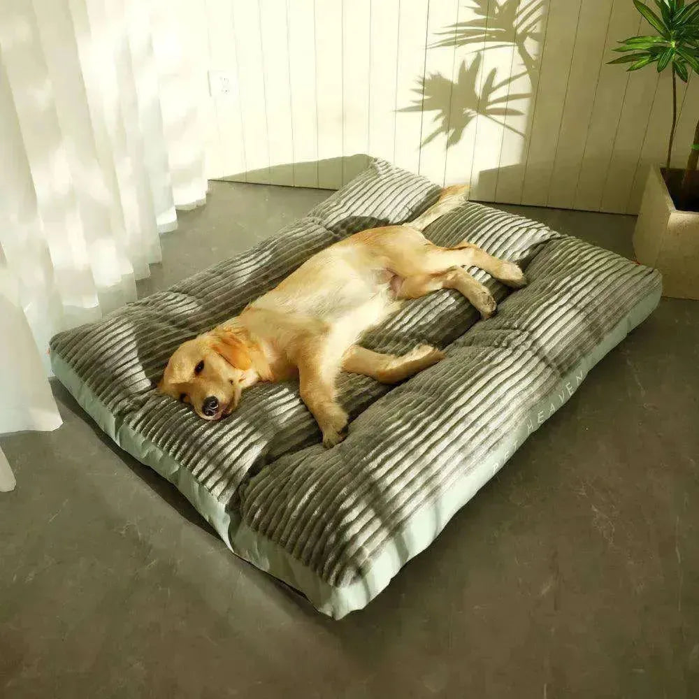 Coussin de couchage pour animaux relaxant et amovible, lavable - EX-STOCK CANADA