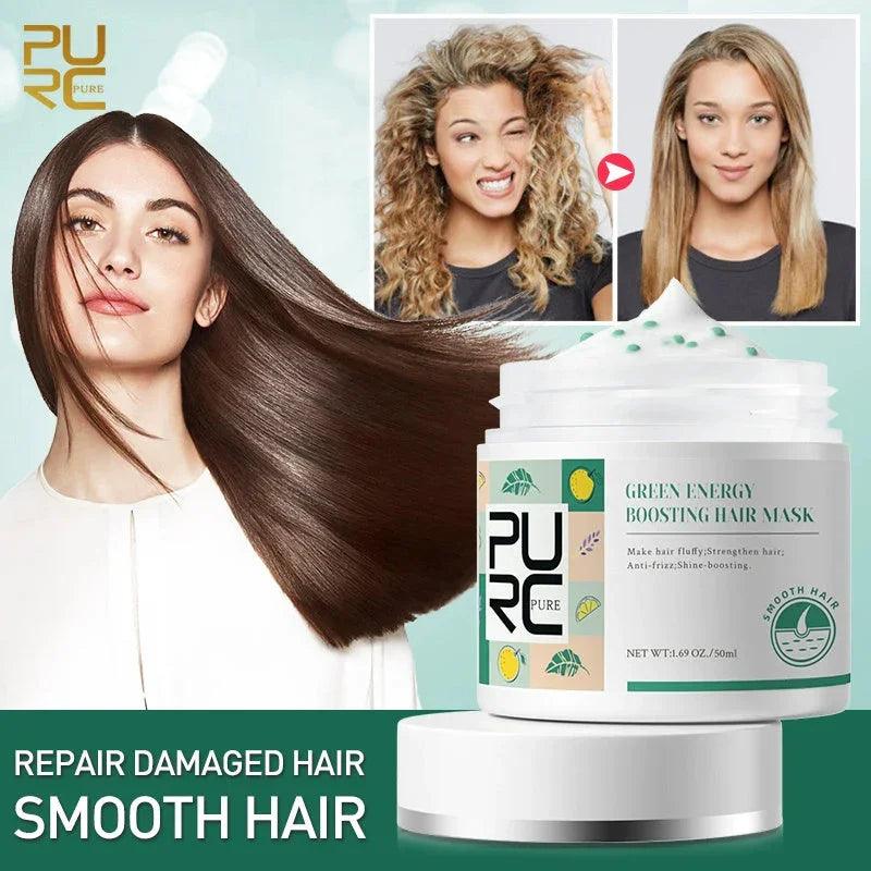 Repair Hair Mask Green Energy Keratin For Treatment Hair EX-STOCK Canada