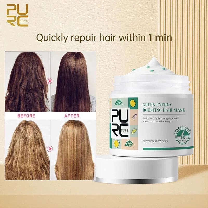 Repair Hair Mask Green Energy Keratin For Treatment Hair EX-STOCK Canada