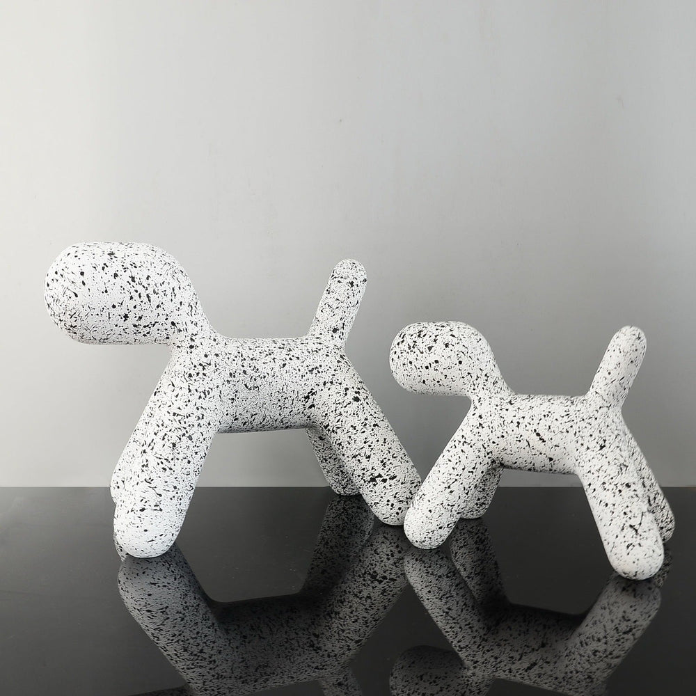 Resin Creative Balloon Abstract Dog Ornament EX-STOCK Canada