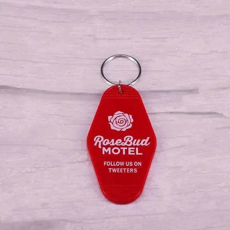 Rosebud Motel Keychain Red Keychain - EX-STOCK Canada
