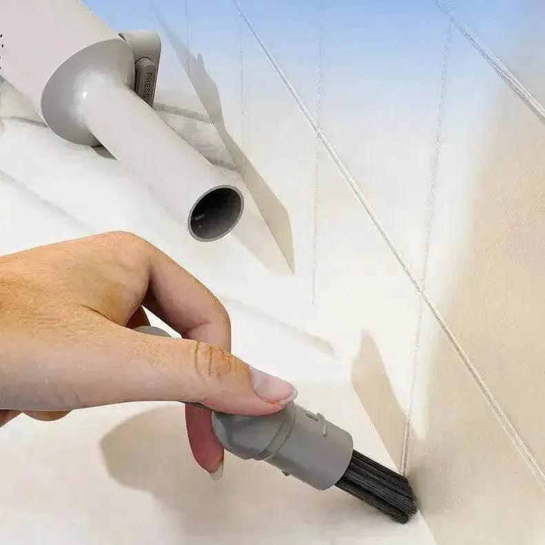 Serpillière Mini Auto-essorable Pivotante Avec Brosse Pour Fentes Serpillière Plate Sans Lavage À La Main Avec 2 Tampons Microfibres Réutilisables, Serpillière En Microfibre Pour Usage Humide Et Sec Auto-essorable Serpillière Plate Pour Le Nettoyage Des Sols - EX-STOCK Canada