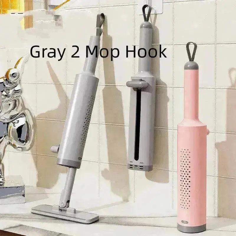 Serpillière Mini Auto-essorable Pivotante Avec Brosse Pour Fentes Serpillière Plate Sans Lavage À La Main Avec 2 Tampons Microfibres Réutilisables, Serpillière En Microfibre Pour Usage Humide Et Sec Auto-essorable Serpillière Plate Pour Le Nettoyage Des Sols - EX-STOCK Canada