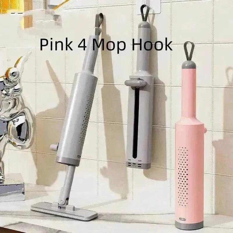 Serpillière Mini Auto-essorable Pivotante Avec Brosse Pour Fentes Serpillière Plate Sans Lavage À La Main Avec 2 Tampons Microfibres Réutilisables, Serpillière En Microfibre Pour Usage Humide Et Sec Auto-essorable Serpillière Plate Pour Le Nettoyage Des Sols - EX-STOCK Canada