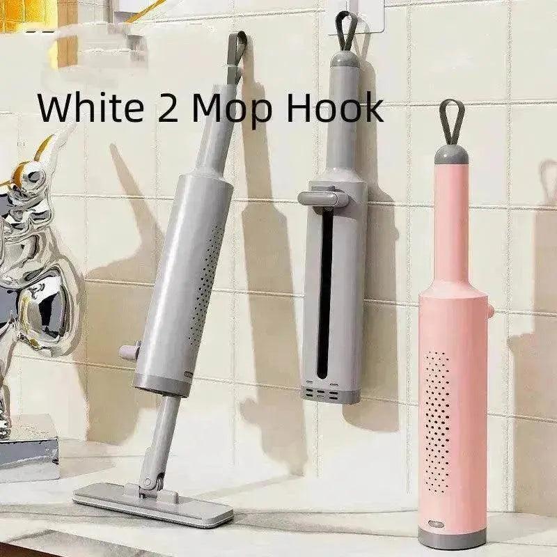Serpillière Mini Auto-essorable Pivotante Avec Brosse Pour Fentes Serpillière Plate Sans Lavage À La Main Avec 2 Tampons Microfibres Réutilisables, Serpillière En Microfibre Pour Usage Humide Et Sec Auto-essorable Serpillière Plate Pour Le Nettoyage Des Sols - EX-STOCK Canada