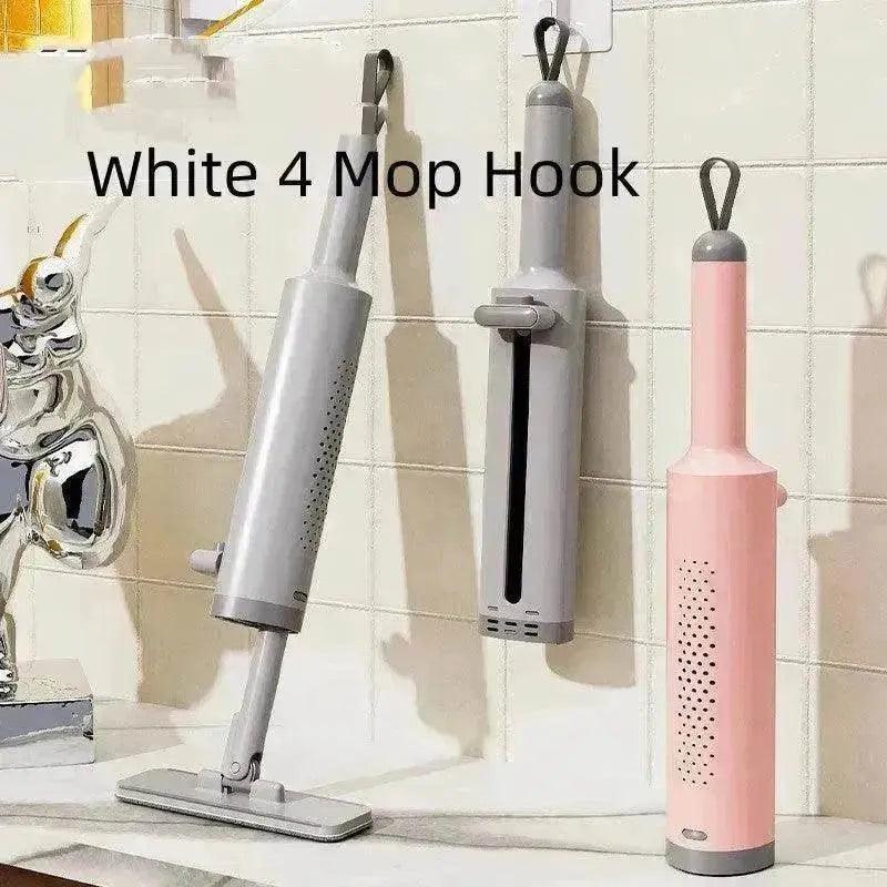 Serpillière Mini Auto-essorable Pivotante Avec Brosse Pour Fentes Serpillière Plate Sans Lavage À La Main Avec 2 Tampons Microfibres Réutilisables, Serpillière En Microfibre Pour Usage Humide Et Sec Auto-essorable Serpillière Plate Pour Le Nettoyage Des Sols - EX-STOCK Canada