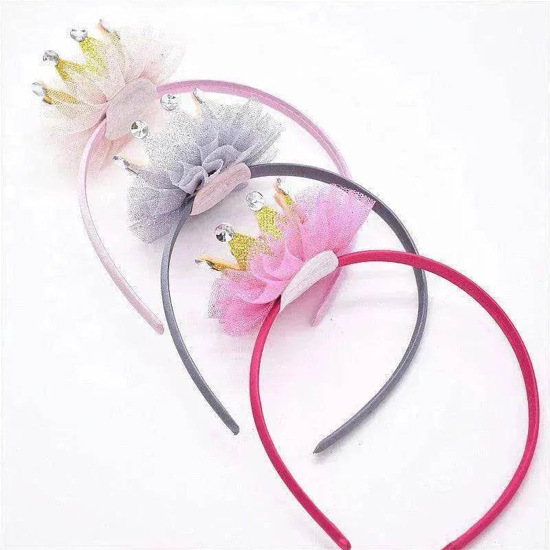 Royal Children's tiara female baby crown headband - EX-STOCK Canada
