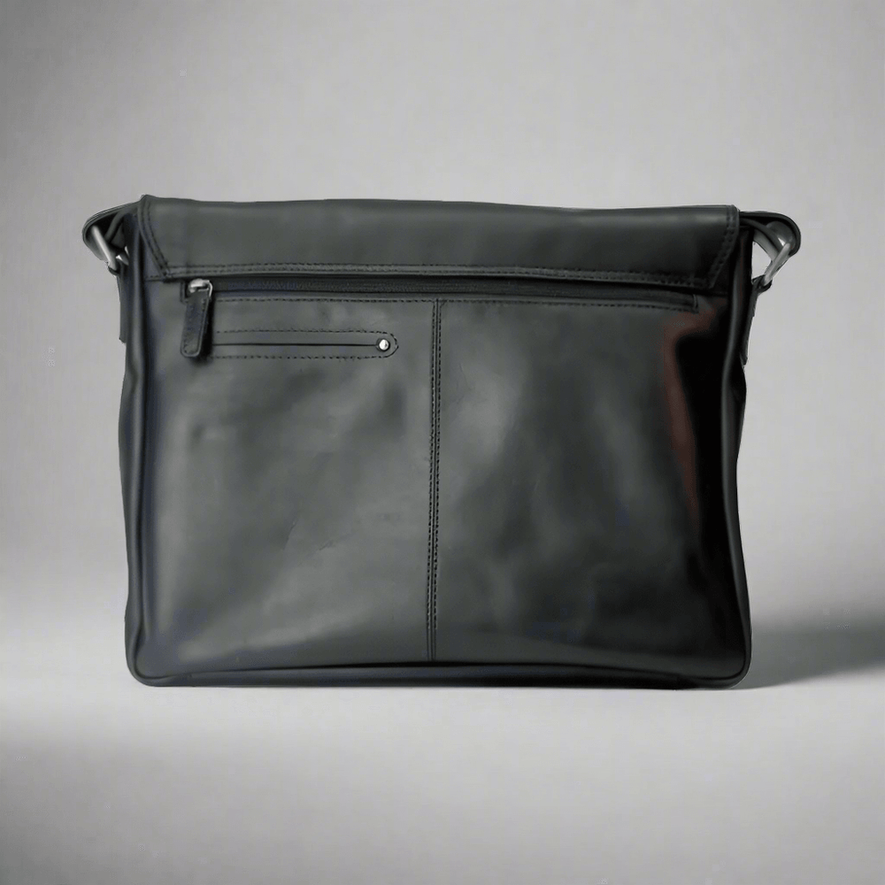 Rugged Earth Leather Messenger Bag EX-STOCK Canada