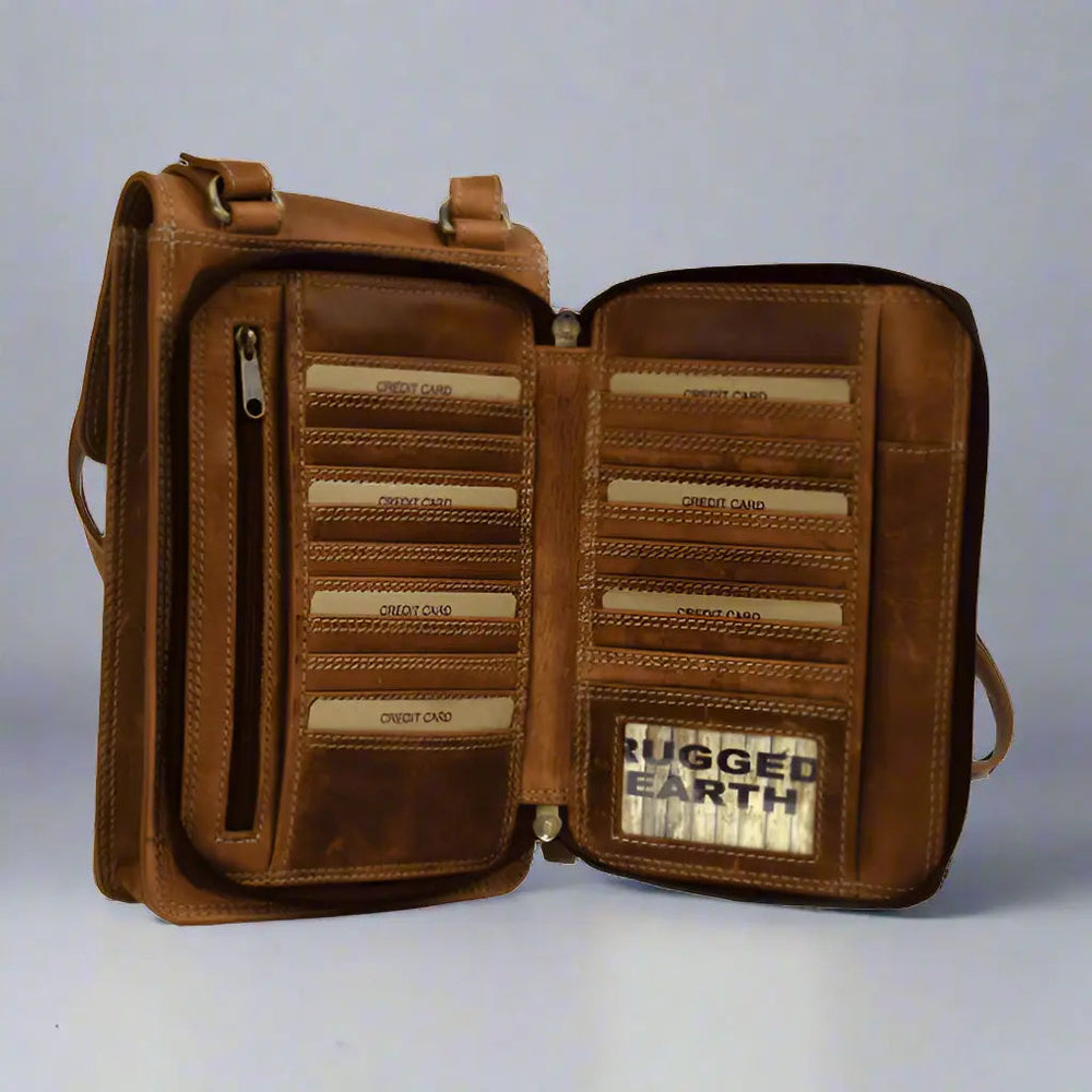 Organizador de cuero Rugged EarthEX-STOCK Canada
