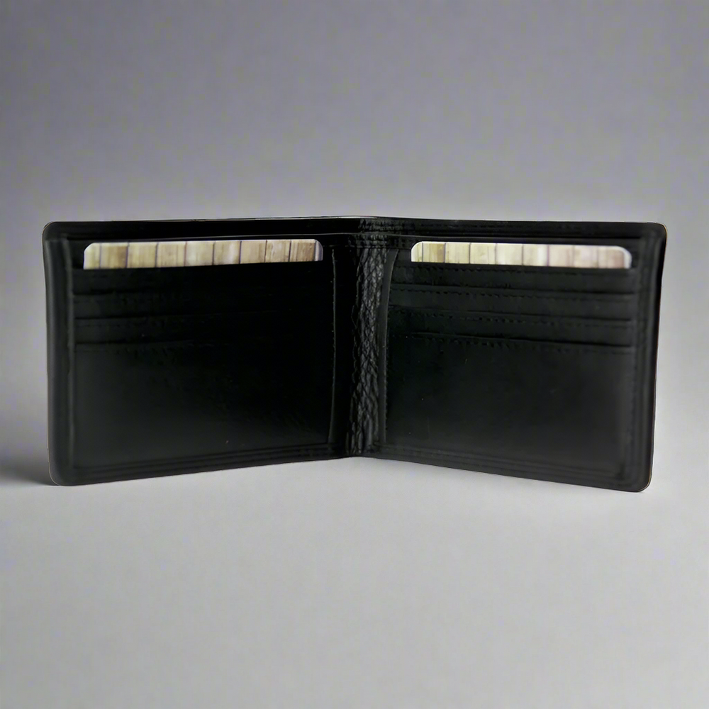 Portefeuille en cuir à deux volets pour homme Rugged EarthEX-STOCK Canada