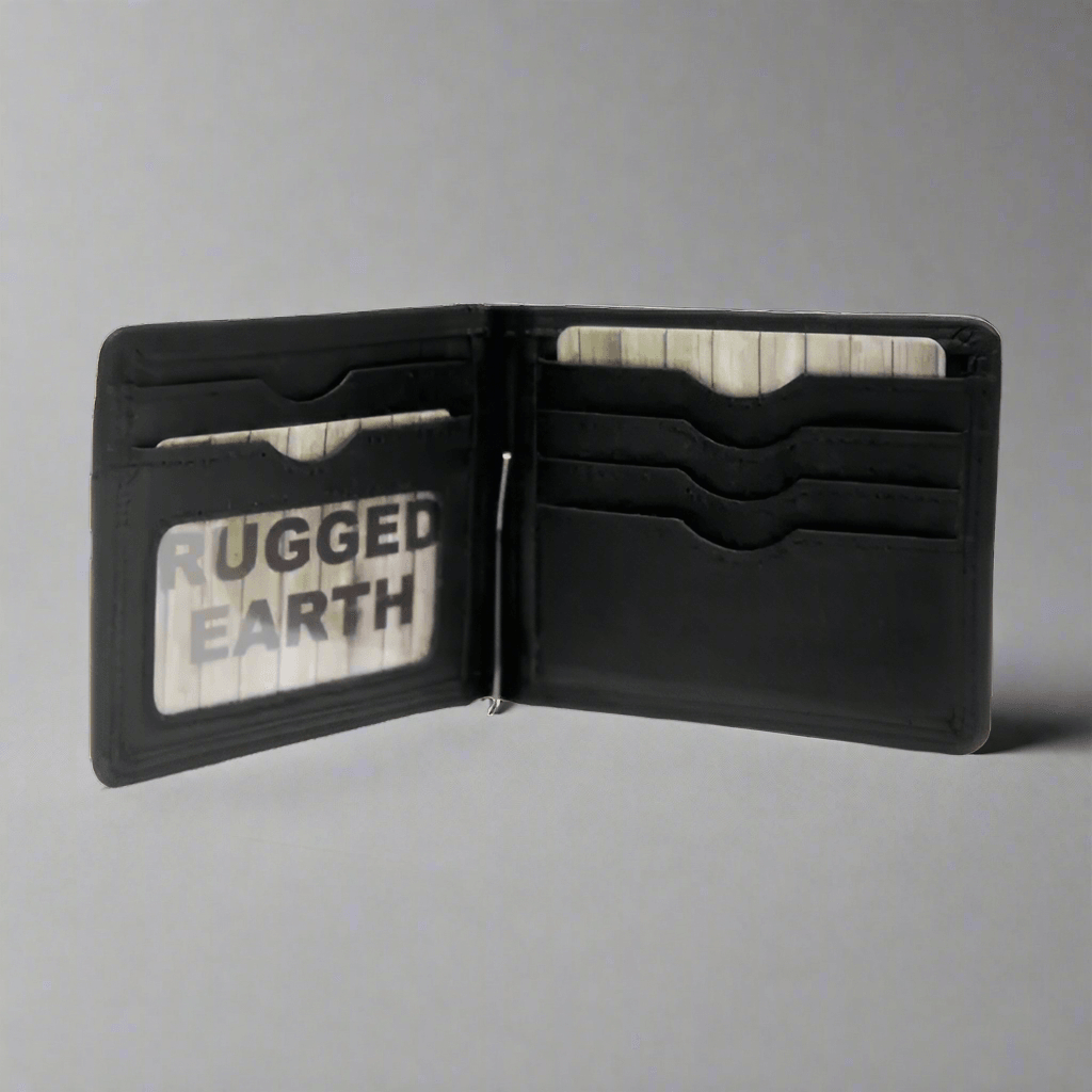 Rugged Earth Men's Leather Money Clip Wallet EX-STOCK Canada