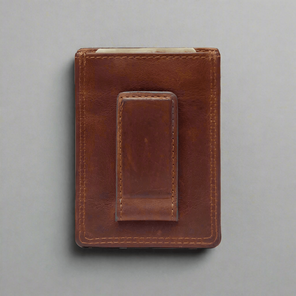 Rugged Earth Men's Leather Money Clip Wallet EX-STOCK Canada
