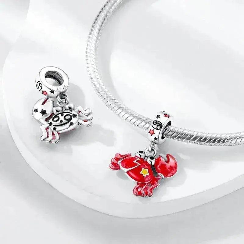 Pendentif Douze Constellations Lumineux Coloré en Argent S925 - EX-STOCK Canada