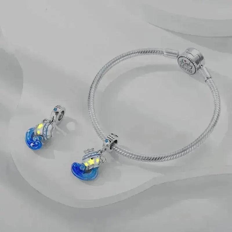 Pendentif Douze Constellations Lumineux Coloré en Argent S925 - EX-STOCK Canada