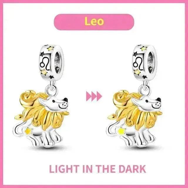 Pendentif Douze Constellations Lumineux Coloré en Argent S925 - EX-STOCK Canada