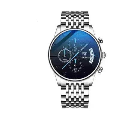 SAPPHIRE Crystal Glass Stainless Steel Fashion Men's Watches - EX-STOCK Canada