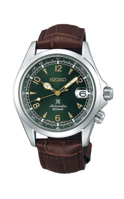Montre pour hommes Seiko Prospex Alpinist cadran vert SPB121J1 - EX-STOCK Canada