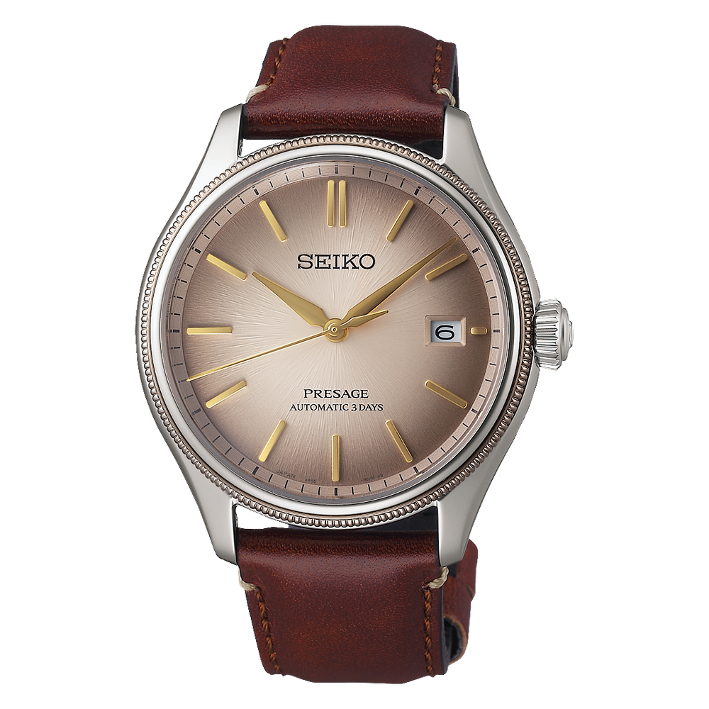 SEIKO Presage Série Classique Bracelet en Cuir Recyclé Édition Limitée | SPB529J1