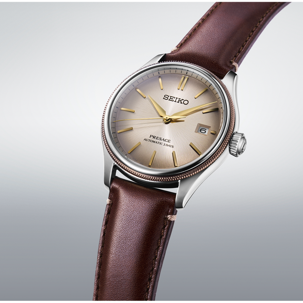 SEIKO Presage Série Classique Bracelet en Cuir Recyclé Édition Limitée | SPB529J1