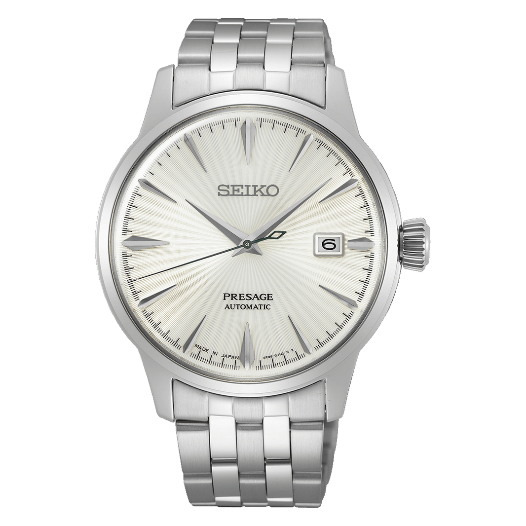 SEIKO Presage Automatique Blanc 41mm | SRPG23