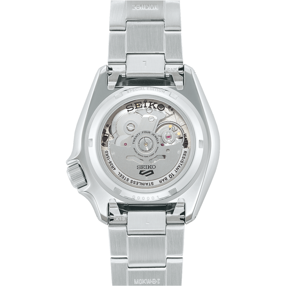 SEIKO 5 Sports Automatique Acier Inoxydable Noir | SRPK67
