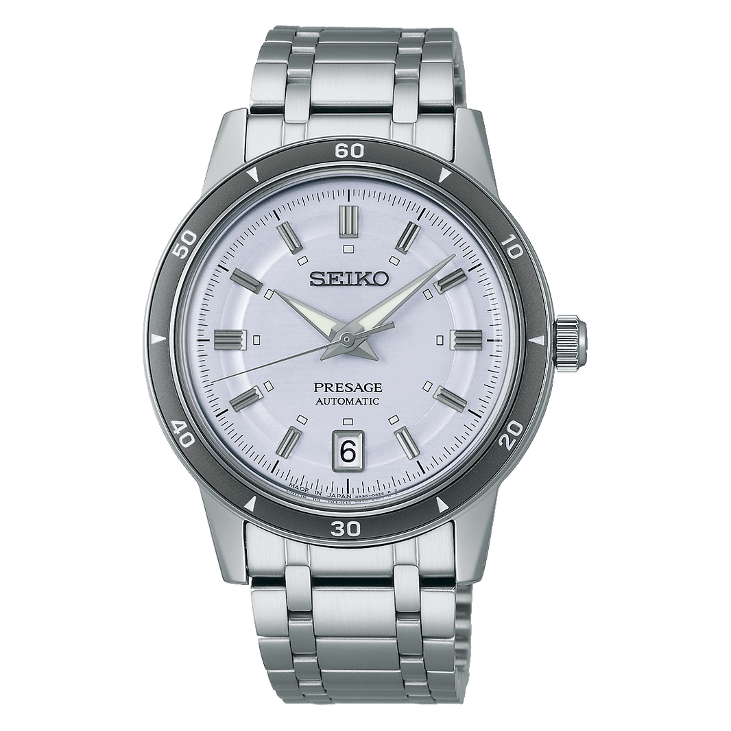 SEIKO Presage Style60s Bleu Clair | SRPL73J1