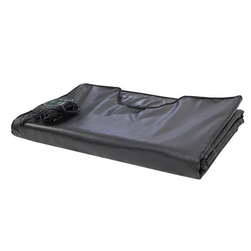 Couverture de sauna à infrarouge lointain, compresse chaude, fermeture éclair simple, couverture d'évacuation des acidesEX-STOCK Canada