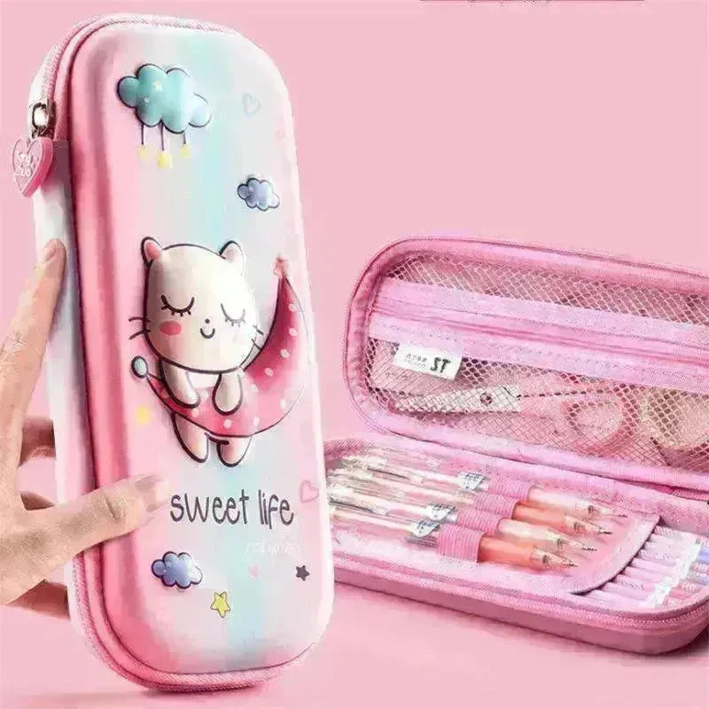 School Supplies Boys Pencil Case Stationery Bag Women - EX-STOCK CANADA
