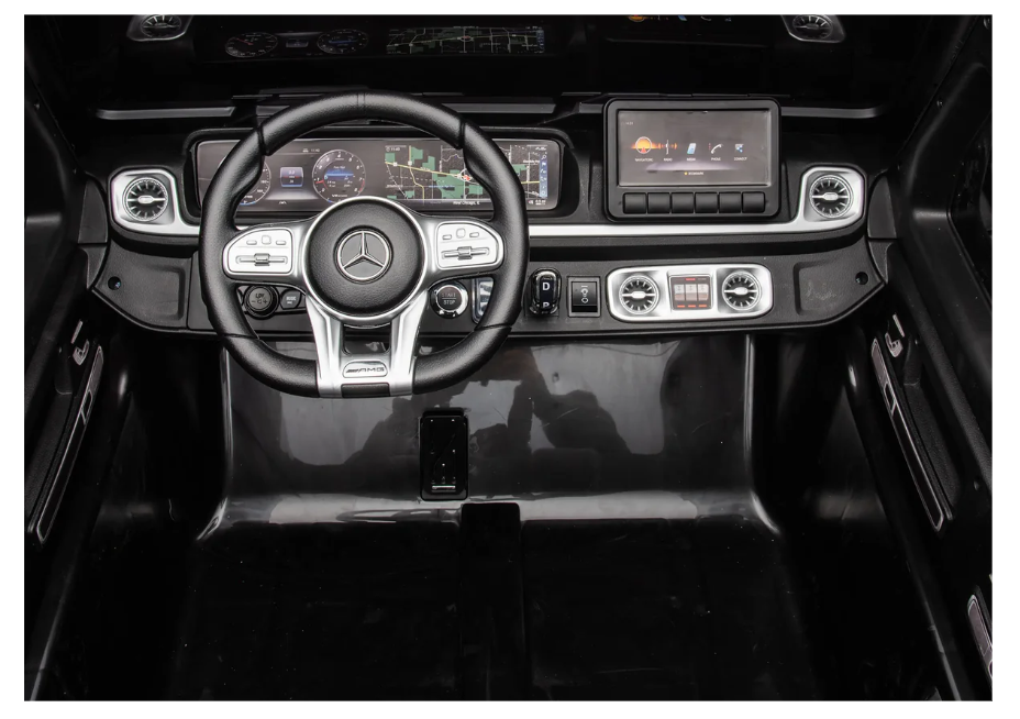 2026 2x24V Mercedes Benz G63 G Wagon XXL 2 Seater Kids Ride On Car with Remote Control