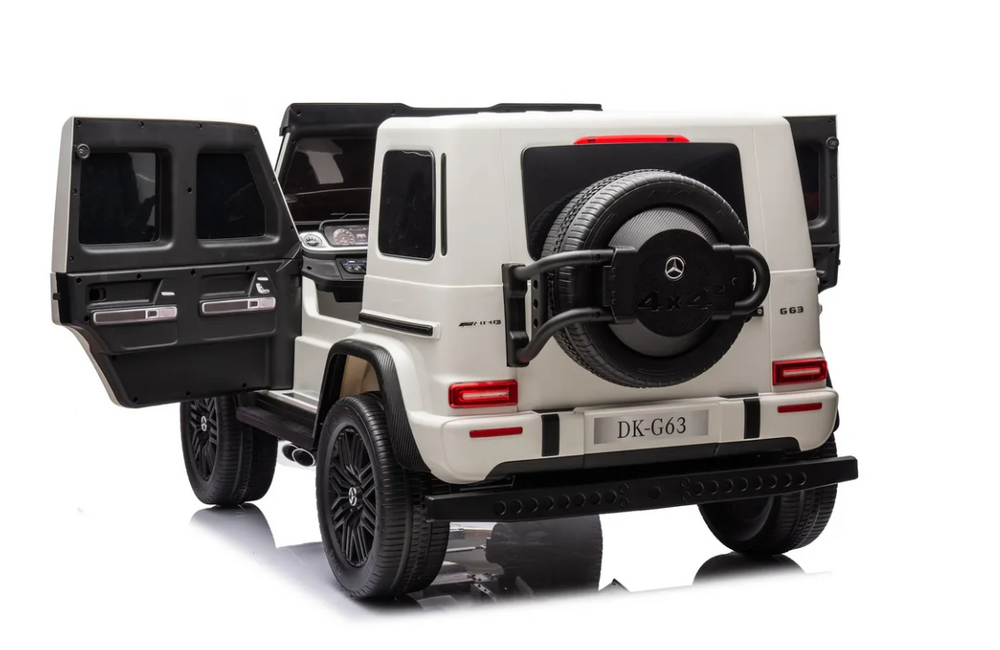 2026 2x24V Mercedes Benz G63 G Wagon XXL 2 Seater Kids Ride On Car with Remote Control