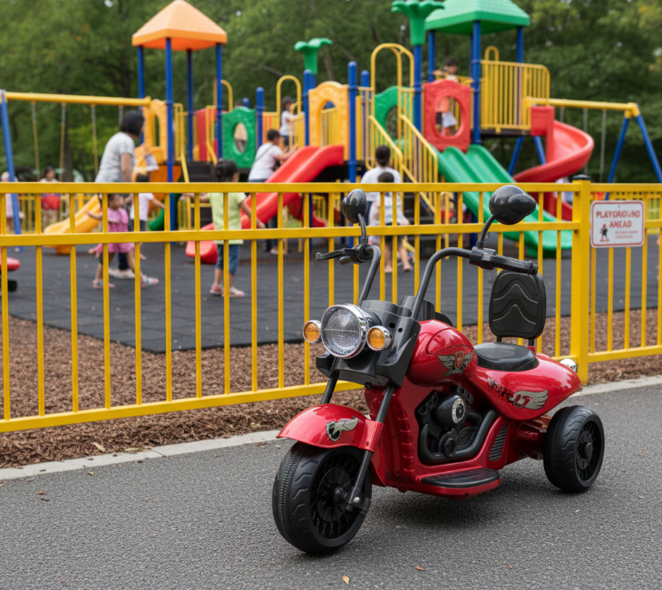 12V Chopper Cruiser 1 Seater Motorcycle
